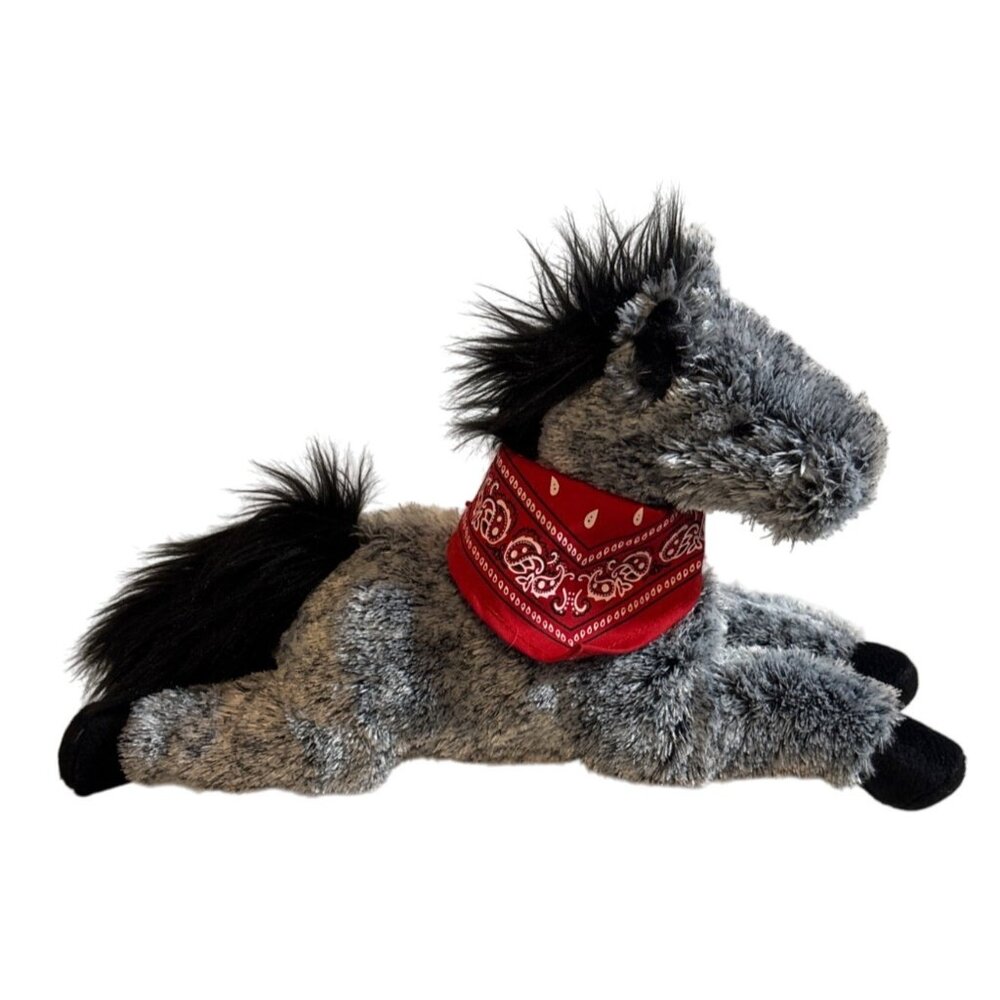 Get your Hands on a Ganz Plush Horse Stuffed Animal With Red Bandana 12"